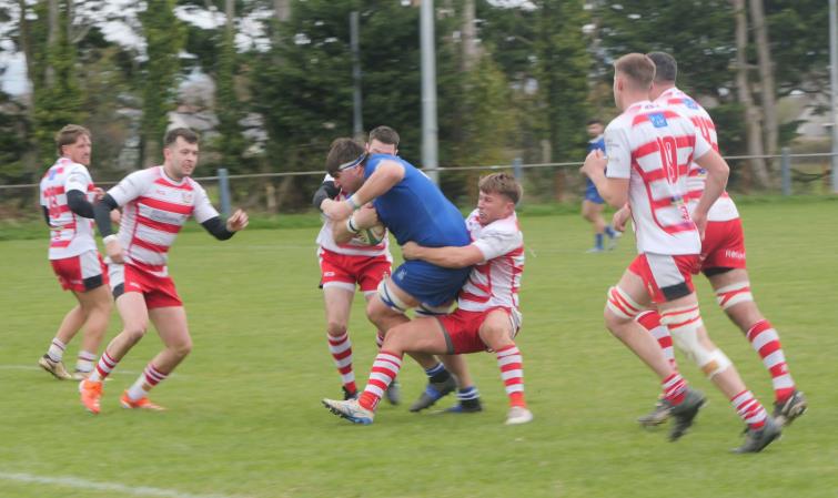 Karl Busch on a typical burst. Pictures William John